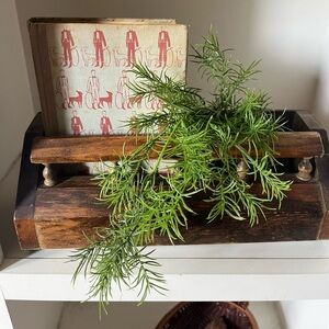 Vintage Homco wooden shelf